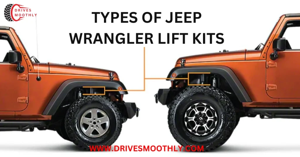 Types of Jeep Wrangler Lift Kits
