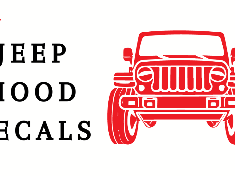 Jeep Hood Decals: Enhancing Style and Personality